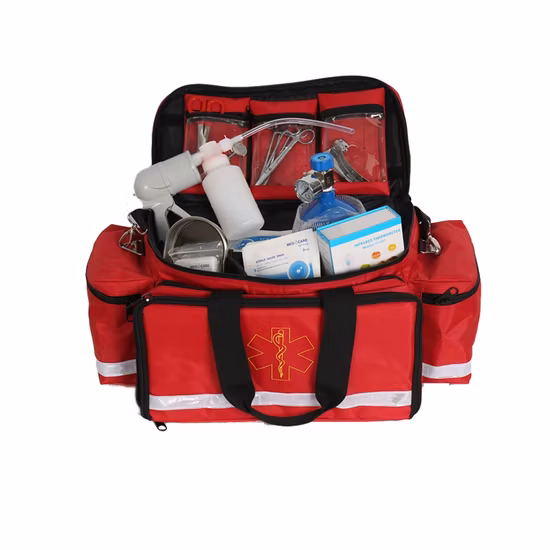 Autres fournitures de soins de santé Sac de premiers secours en tissu Oxford Kit médical Trousse de premiers secours